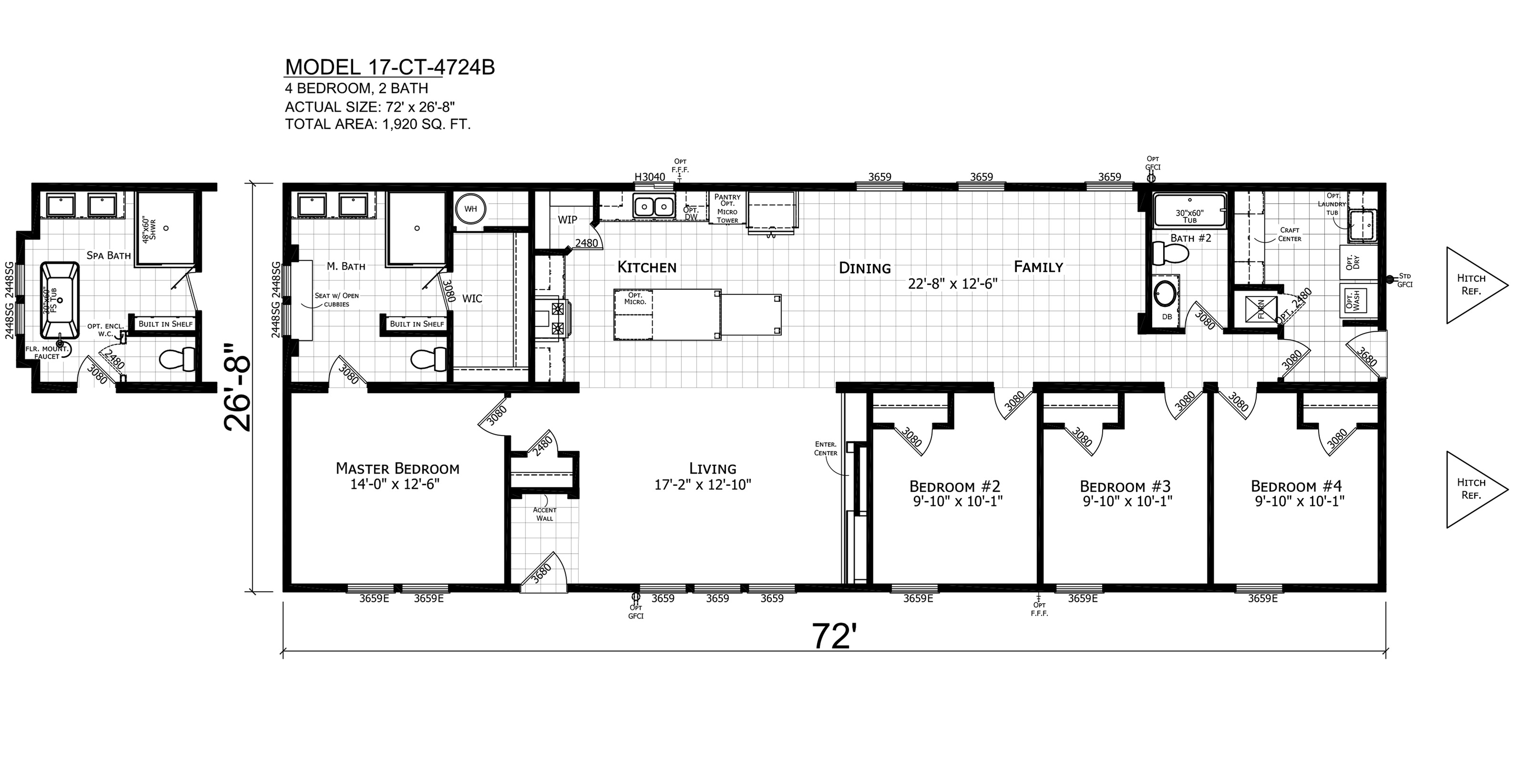 model floorplan layout