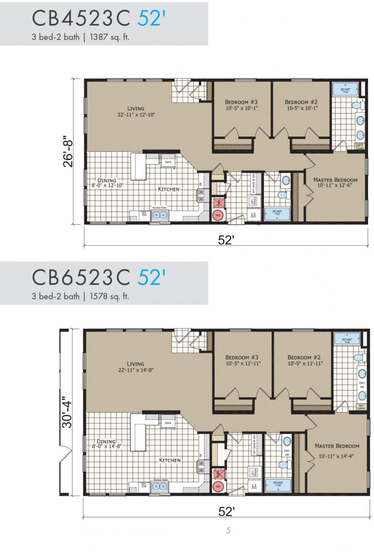 Crystal Bay Estates Transitional Comfort PLUS Factory Homes Outlet