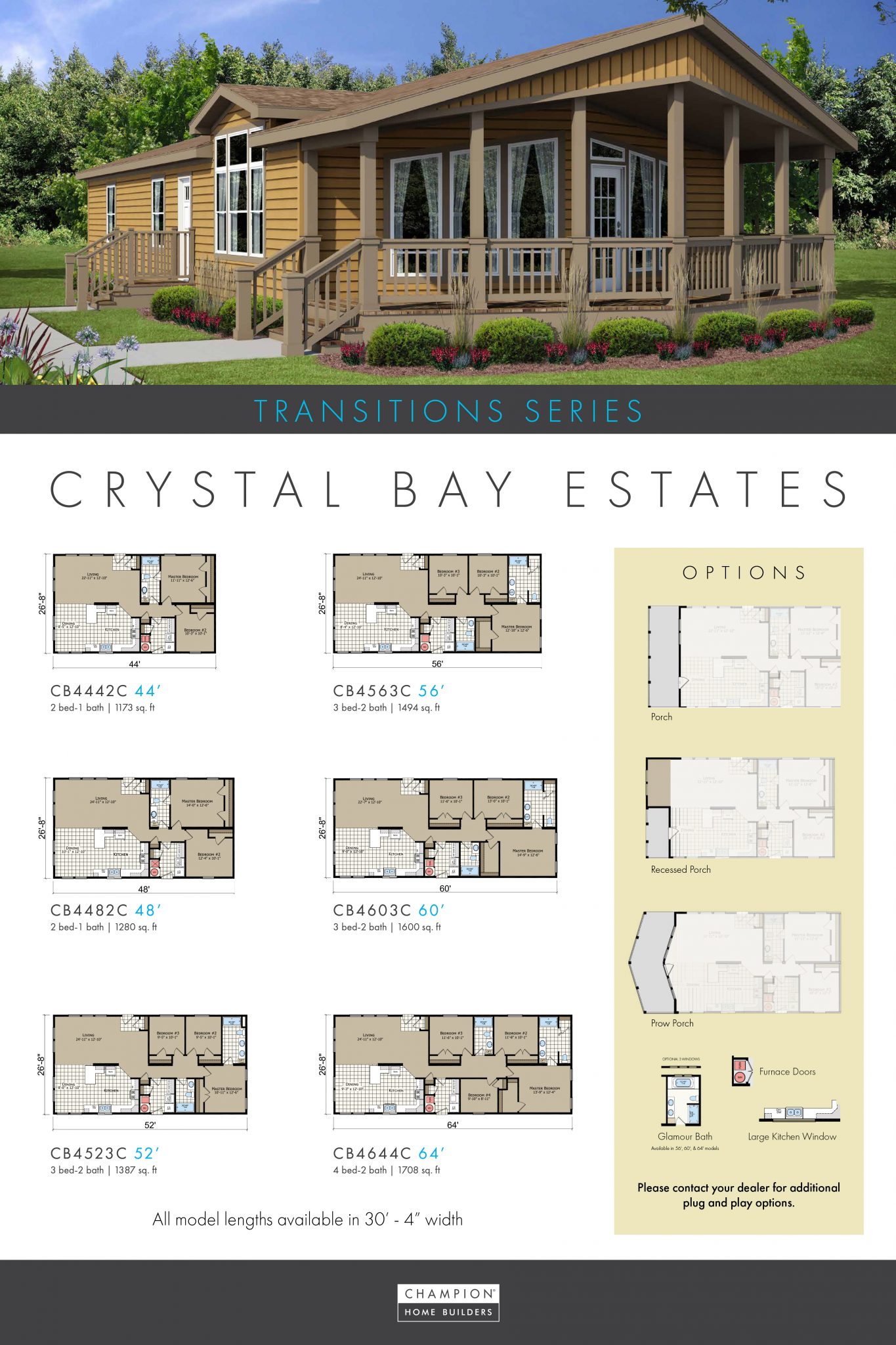 Transition Series: Crystal Bay Estates | Factory Homes Outlet