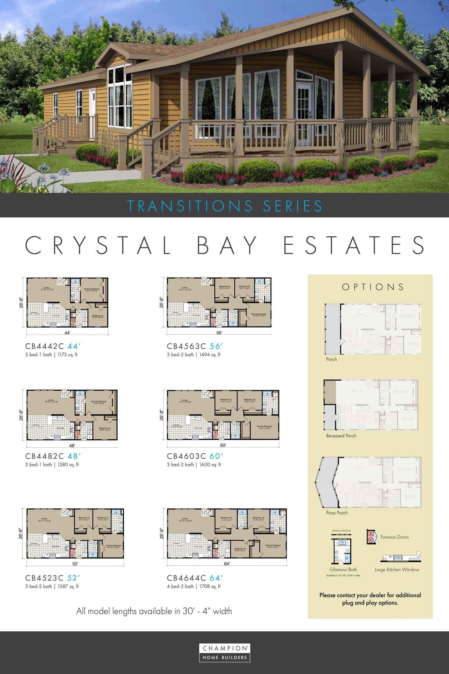 Transition Series Crystal Bay Estates Factory Homes Outlet